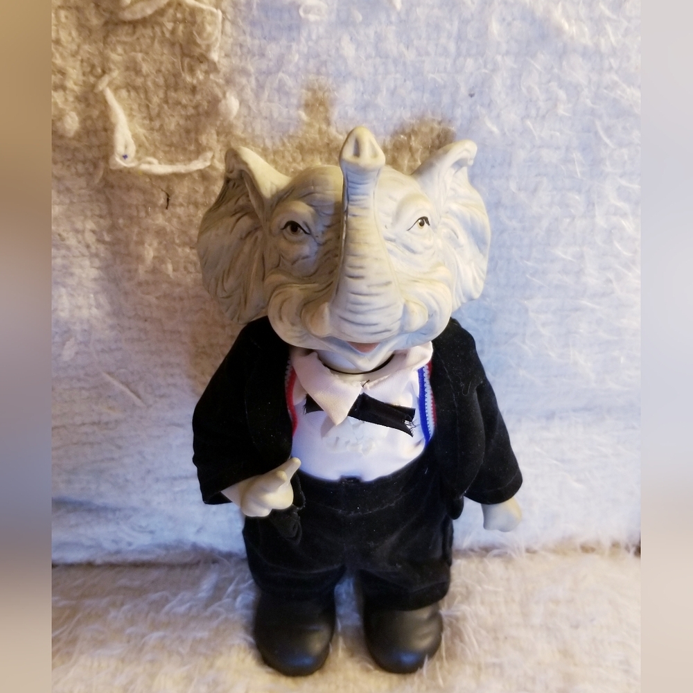 1984 Republican National Convention American Porcelain Elephant Stoneware